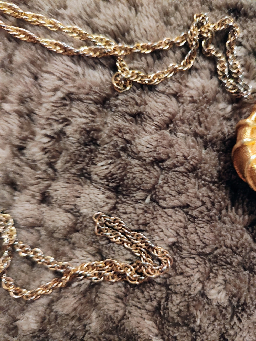 Estee Lauder Gold-tone Shell Pendant Necklace - Picture 5 of 5